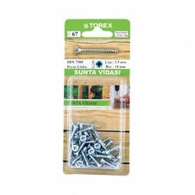 Torex DIN 7505 3,5x18 mm Sunta Vidası