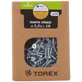 Torex DIN 7505 3,5x18 mm Sunta Vidası