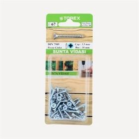 Torex DIN 7505 3,5x18 mm Sunta Vidası
