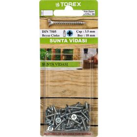 Torex DIN 7505 3,5x18 mm Sunta Vidası