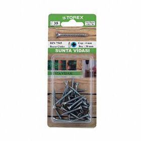 Torex DIN 7505 4 mm 4x30 mm Sunta Vidası