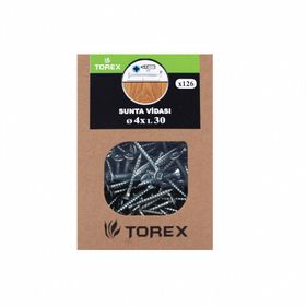 Torex DIN 7505 4 mm 4x30 mm Sunta Vidası