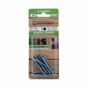 Torex DIN 7505 4,5 mm 4,5x50 cm Sunta Vidası