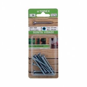 Torex DIN 7505 4,5 mm 4,5x50 cm Sunta Vidası