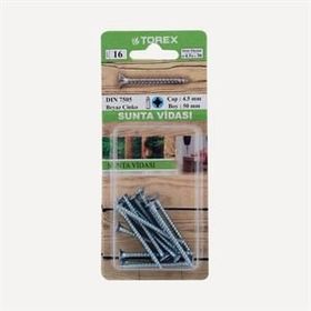 Torex DIN 7505 4,5 mm 4,5x50 cm Sunta Vidası