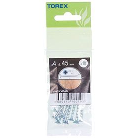 Torex DIN 7505 4x45 mm 20li Sunta Vidası