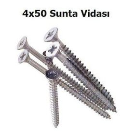 Torex DIN 7505 4x50 mm 20li Sunta Vidası