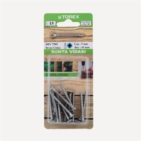Torex DIN 7505 5 mm 5x45 mm Sunta Vidası