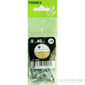 Torex DIN 7505 5x40 mm 15li Sunta Vidası