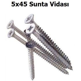 Torex DIN 7505 5x45 mm 15li Sunta Vidası