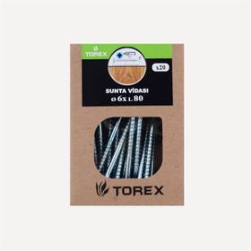 Torex DIN 7505 6x80 mm 6lı Sunta Vidası