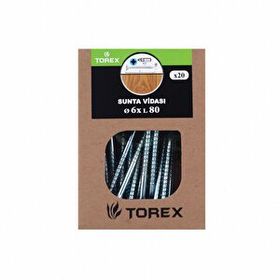 Torex DIN 7505 6x80 mm 6lı Sunta Vidası