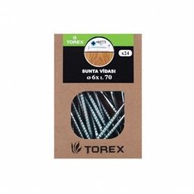 Torex DIN 7505 Kutu 6 mm 6x70 mm Sunta Vidası