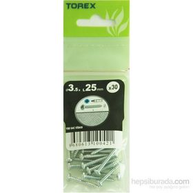 Torex DIN 7981 3.5x25 mm 30lu YSB Sac Vidası
