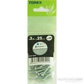 Torex DIN 7981 3.5x25 mm 30lu YSB Sac Vidası