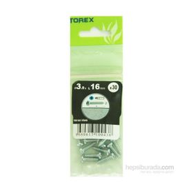 Torex DIN 7981 3.9x16 mm 30lu YSB Sac Vidası