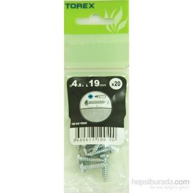 Torex DIN 7981 4.8x19 mm 20li YSB Sac Vidası