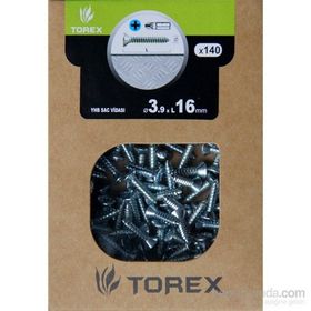 Torex DIN 7982 3.9x16 mm 140lı YHB Sac Vidası