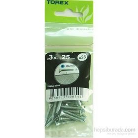 Torex DIN 7982 3.9x25 mm 28li YHB Sac Vidası