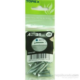 Torex DIN 7982 4.2x25 mm 25li YHB Sac Vidası