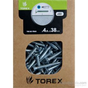 Torex DIN 7982 4.8x38 mm 60lı YHB Sac Vidası