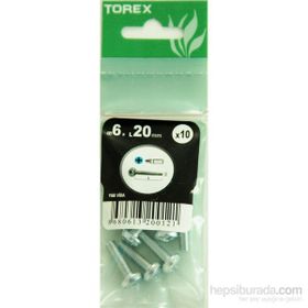 Torex DIN 7985 6x20 mm 10lu YSB Vida
