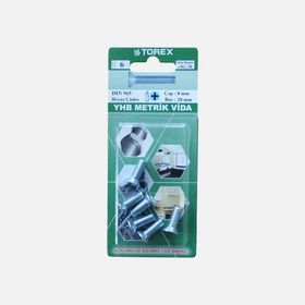 Torex DIN 965 YHB 8x20 mm Küt Uçlu Metrik Vida