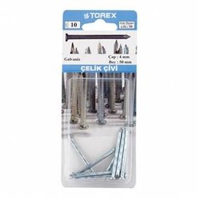 Torex Galvaniz 4x50 mm Çelik Çivi