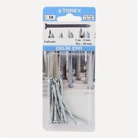 Torex Galvaniz 4x60 mm Çelik Çivi
