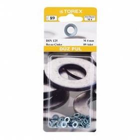Torex M4 DIN 125 Düz Pul
