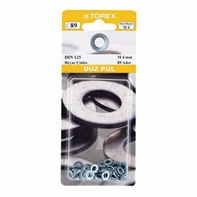 Torex M4 DIN 125 Düz Pul