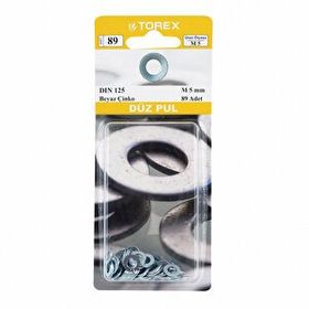Torex M5 DIN 125 Düz Pul