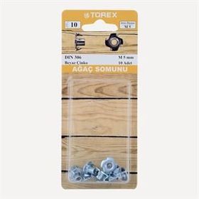 Torex M5 DIN 306 Ağaç Somunu