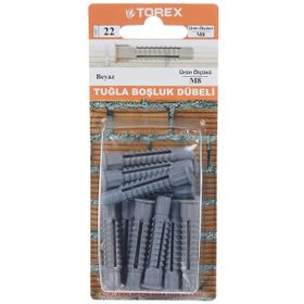 Torex M8 Tuğla Boşluk Dübeli