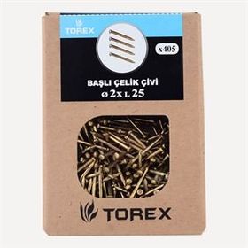 Torex Sarı Fosfat 2x25 mm Çelik Çivi