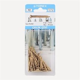 Torex Sarı Fosfat 2x30 mm Çelik Çivi