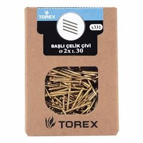 Torex Sarı Fosfat 2x30 mm Çelik Çivi