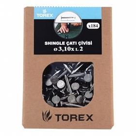 Torex Shingle Nikel 3.10x2 mm Çatı Çivisi