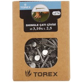 Torex Shingle Nikel 3.10x2 mm Çatı Çivisi