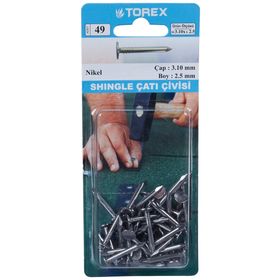Torex Shingle Nikel 3.10x2 mm Çatı Çivisi