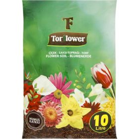 Torflower 10 lt Çiçek Saksı Toprağı