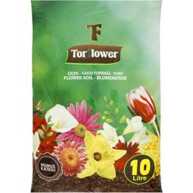 Torflower 10 lt Çiçek Saksı Toprağı