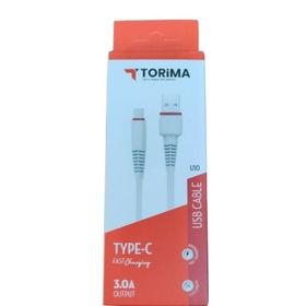 Torima 1 mt 3.0A Type C USB Şarj ve Data Kablosu