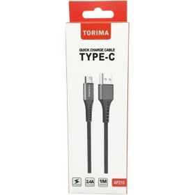Torima 2.4A Type C Halat Şarj ve Data Kablosu