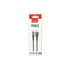 Torima 2.4A Type C Halat Şarj ve Data Kablosu