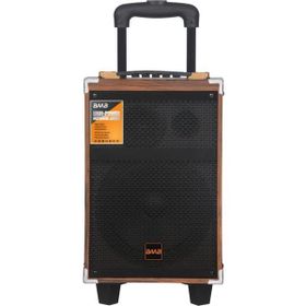 Torima B-Q12 Kahverengi Mikrofonlu Tekerlekli Bluetooth Hoparlör