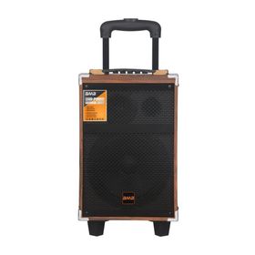 Torima B-Q12 Kahverengi Mikrofonlu Tekerlekli Bluetooth Hoparlör