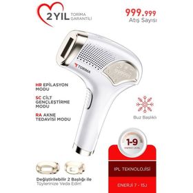 Torima BHRL-07 Beyaz Buz Başlıklı IPL Lazer Epilasyon Cihazı