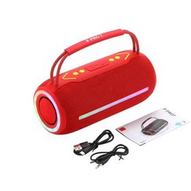 Torima Booms Box 360 RGB Taşınabilir Kırmızı Bluetooth Hoparlör