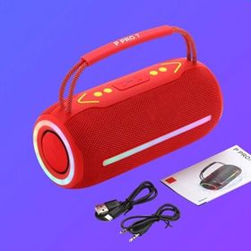 Torima Booms Box 360 RGB Taşınabilir Kırmızı Bluetooth Hoparlör